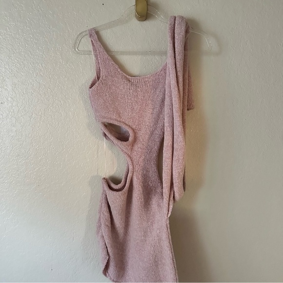 New Asta Allegra mini cutout dress pink size XS - Picture 9 of 16